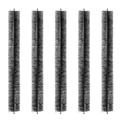 Brosse pour gouttière VEVOR, longueur totale de 15 pieds, outils de gouttière de 4,33 pouces de diamètre, brosse pour gouttière au niveau du sol