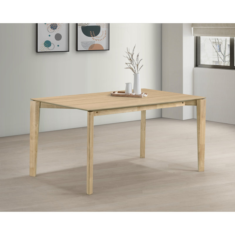 Sierra Wood Dining Table, Oak