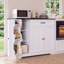 Garde-manger autoportant avec 3 portes et 1 tiroir Bayview-135122386