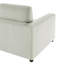 Fauteuil moderne ivoire