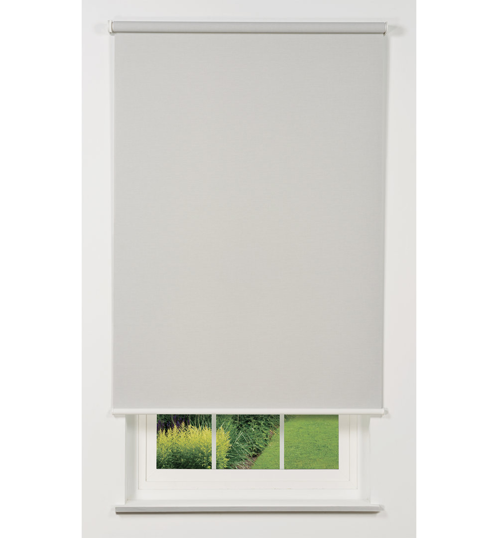 Semi-Sheer Roller Shade Linen Avenue Blind 