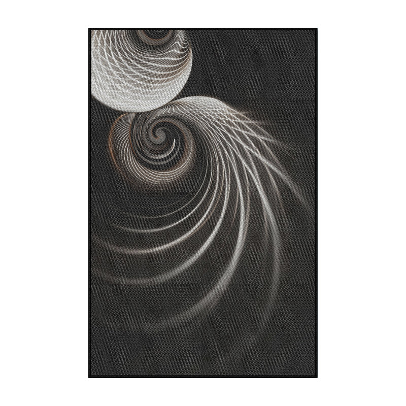 Tapis noir, Rectangle 8 pi x 12 pi