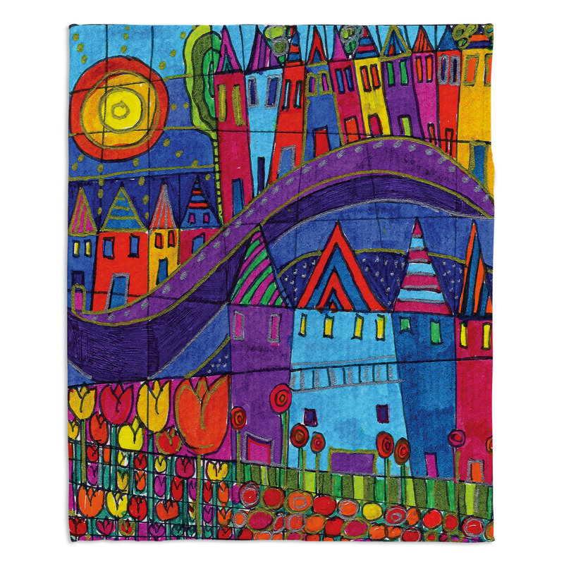 Couverture sherpa doux , 51 po x 60 po