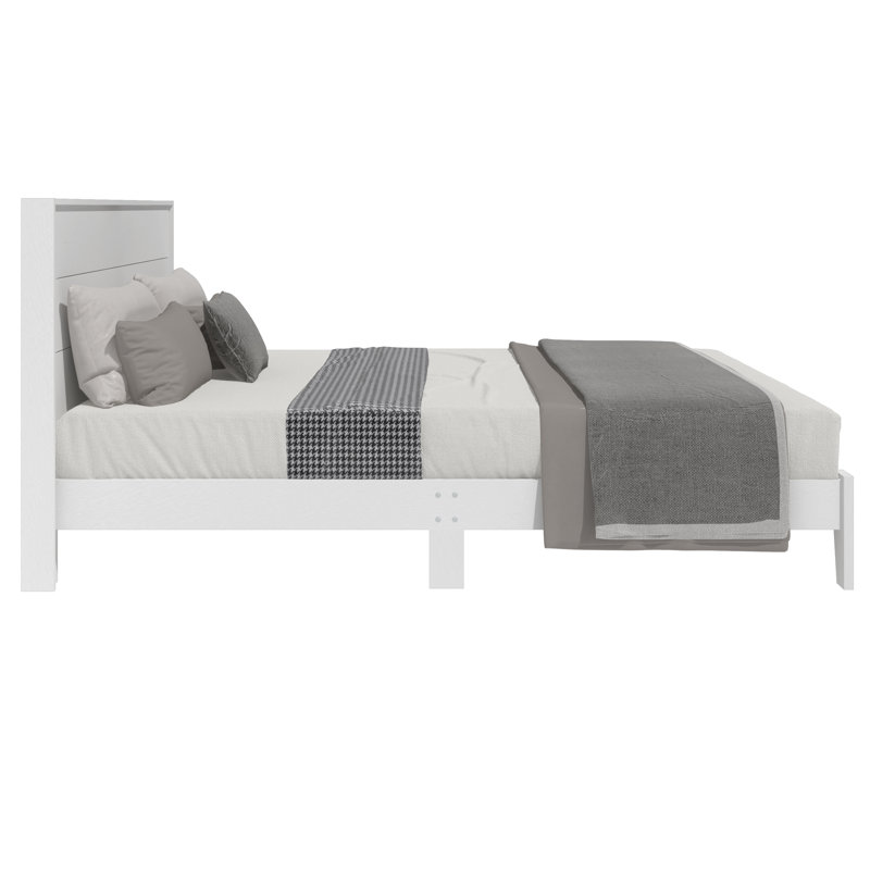 Allyannah Platform Bed with Headboard
