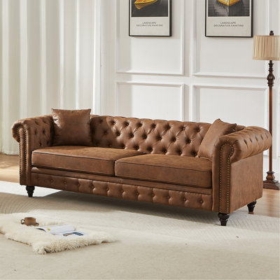 Canapé Chesterfield 85,5 po