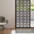 3D Window Film Removable Retro Geometric