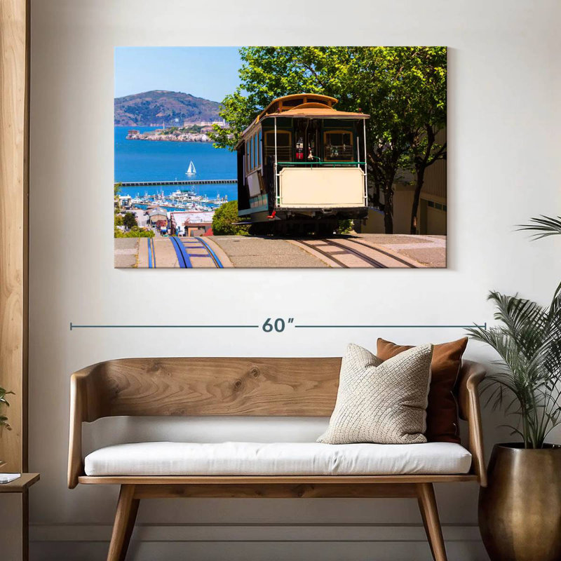Mehar SF Cable Car, 32" H x 48" W