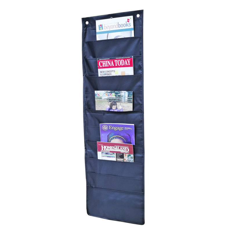 Marget 10 Pocket (13.8" wide) Organization Pocket Chart, Wall Hanging File Organizer Folder Office, Home