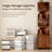 Rotating Bookshelf, 360 Degree Display 5 Tier Corner Bookshelf With Drawer For Small Space, Floor Standing Bookcase Storage Rack, Wood Narrow Organizer For Bedroom, Living Room, WALNUT COLOR-265435544
