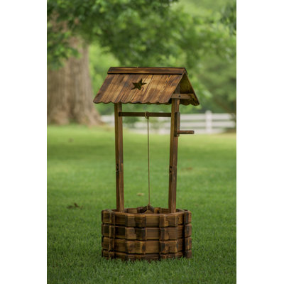 Bowley Wood Abstract Wishing Well