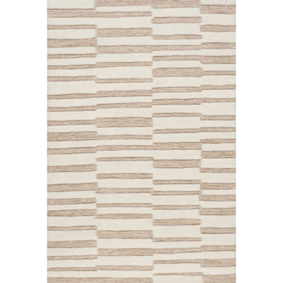  Maui Broken Stripe New Zealand Wool Area Rug