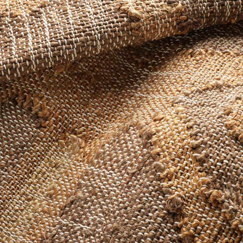 Rumi Handwoven Jute Rug, Rectangle 4' x 6'