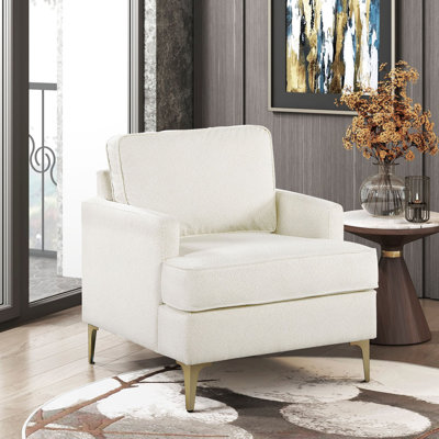 Chaise moderne d'appoint 1pc Chenille