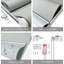 Rideaux occultants et imperméables gris à protection UV pour la maison et le bureau-74466088-75189227