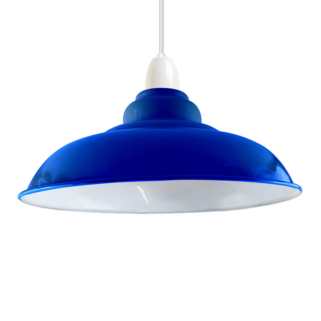 Genica 27cm H x 32cm W Metal Bowl Lamp Shade ( Screw On )