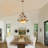 3 Lights Farmhouse Retro Branch Creative Chandelier