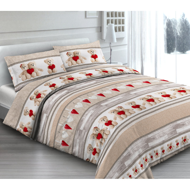 Eastbourne Duvet Cover Set, Single - 1 Pillowcase (80 x 80 cm)