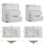 Ensemble de meuble-lavabo double 60 po-1021857723