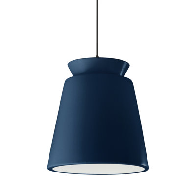 Luminaire suspendu conique à 1 lumière Logan