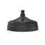 Pomme de douche 8 po Levantine, noir mat-121869661