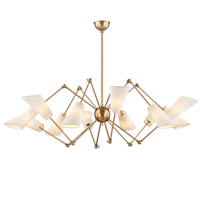 Lustre sphérique Spoutnik à 8 lumières Burckingham