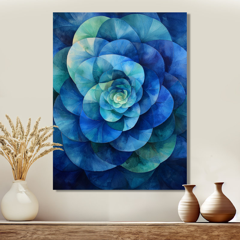 Frederick - Floral Wall Art Prints, 32" H x 24" W, Wrapped Canvas, Does Not Apply