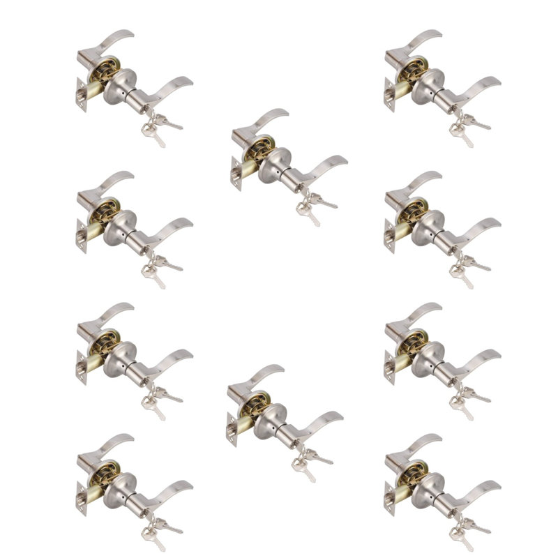 Sliver Keyed (Entry) Door Lever