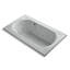 Memoirs® 72" x 42" Drop in Combination Acrylic Bathtub with Light and Heater Included-786466122