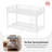 Heavy-Duty Metal Bunk Bed with Safety Guardrails, Built-In Ladder, Noise-Free Slats & Under-Bed Storage-872972948-872972949