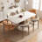 Modern Rectangular Sintered Stone Dining Table