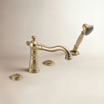 Victorian Deck Tub Filler with Handshower
