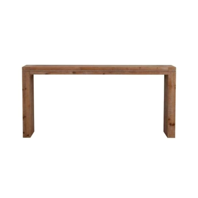 Console en bois massif rétro pour vestibule ou salon