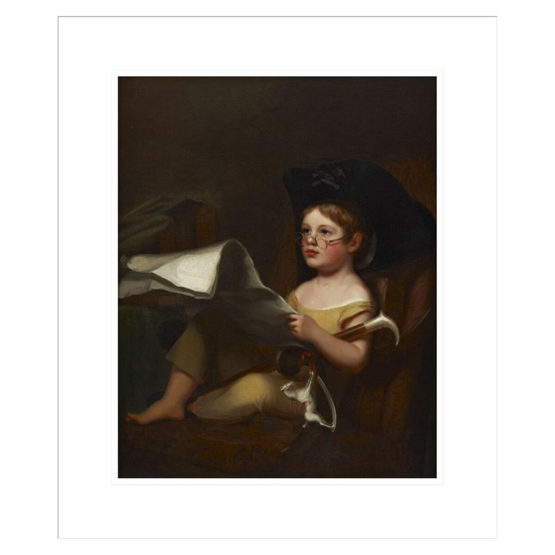 «Juvenile Ambition (Grandfather's Hobby)» par Thomas Sully, impression giclée encadrée, H 20,87 po x l 17,75 po