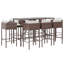Ensemble de bar en métal avec tabourets-254051219-266051907