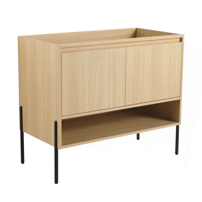 Freestanding Bathroom Vanity & Soft-Close Cabinet Doors,Excluding Sink