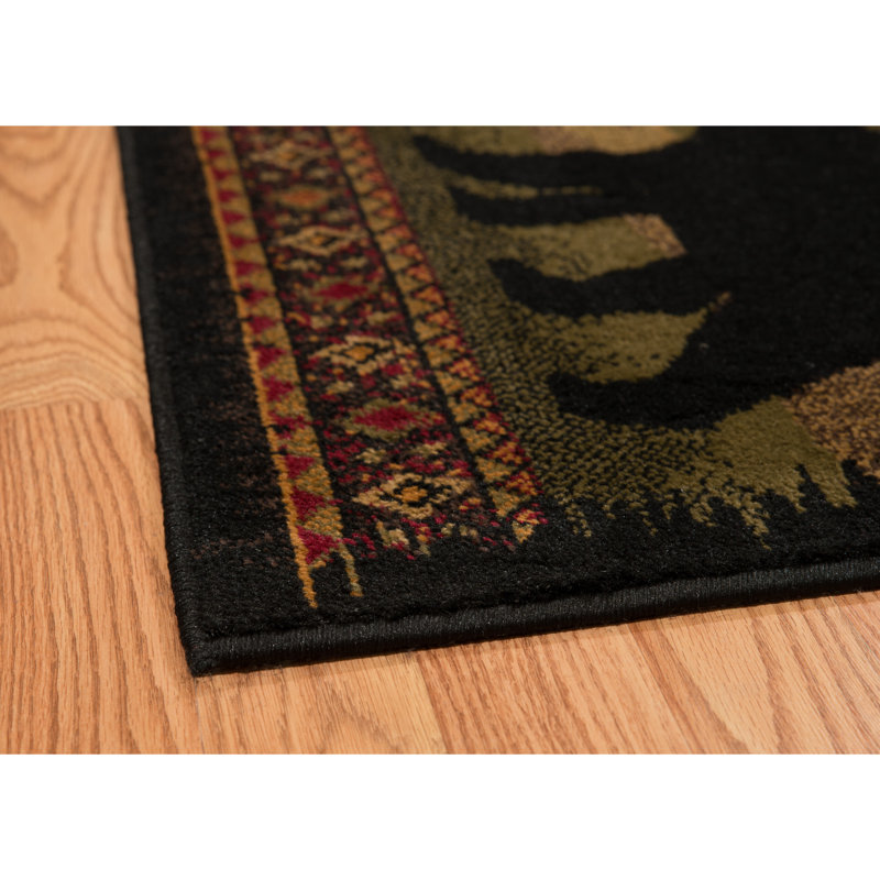 Tapis brun Sayre, Rectangle 1 pi 10 po x 3 pi