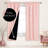Deconovo 100 Percent Blackout with Liner Rod Pocket Curtain Panel Pair-75196902-75196913