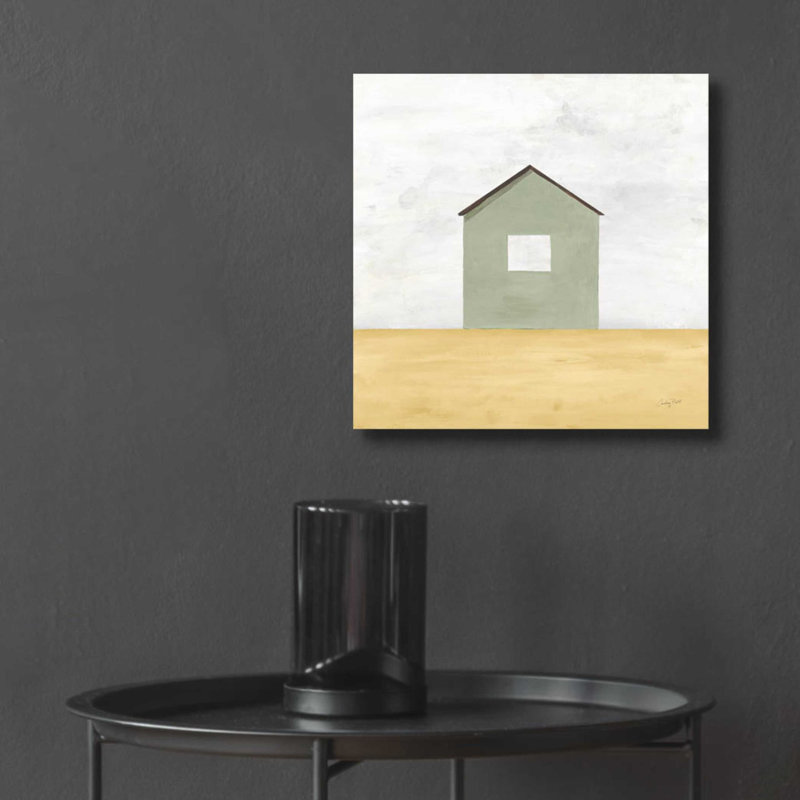 «Rurale simplicité II par Courtney Prahl, art mural en verre acrylique, H 12 po x l 12 po x P 0,13 po
