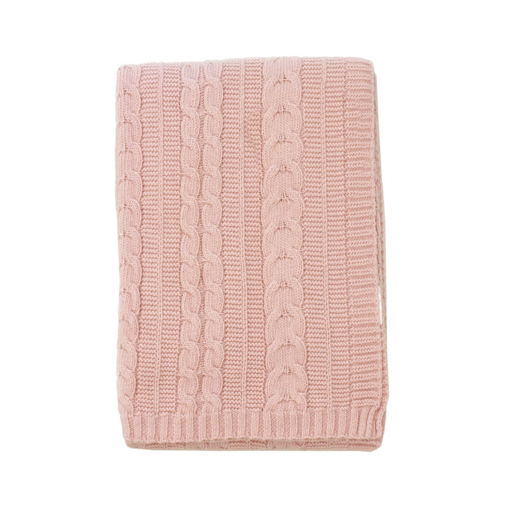 Cotton Baby Blanket, Pink