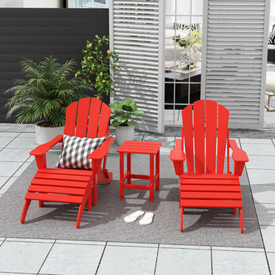 Laguna 5-Piece Seating Group with Table and Ottoman