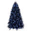 Arbre de Noël artificiel régulier (double) avec aiguilles noires-1259993237-1259993239