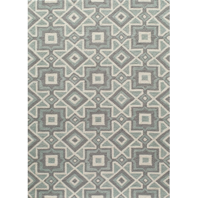 Polina Hand Hooked Geometric Indoor Rug