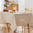 Wrinkle Resistant Waterproof Linen Look Tablecloth-113865392-113865393