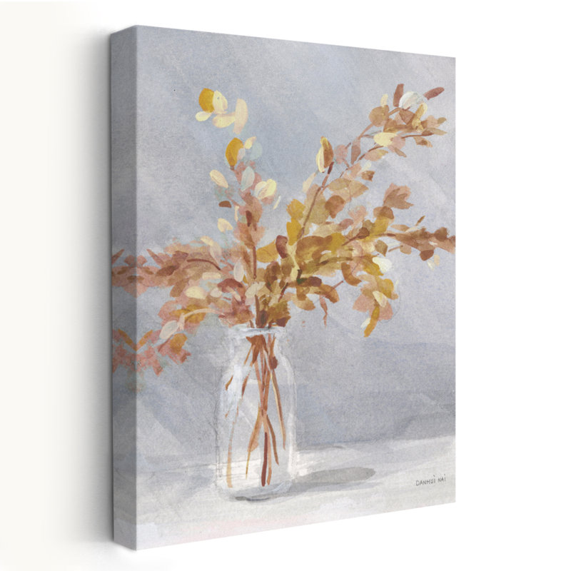 Automne et campagne brune, art d'automne II, H 36 po x l 24 po