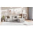 Bridgetown Contemporary 6 Piece Modular Sectional Sofa with 2 Ottomans-19894293