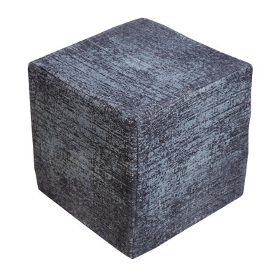 Pouf carré 16 po x 16 po