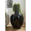 Table d'appoint River Stone, gelcoat noir