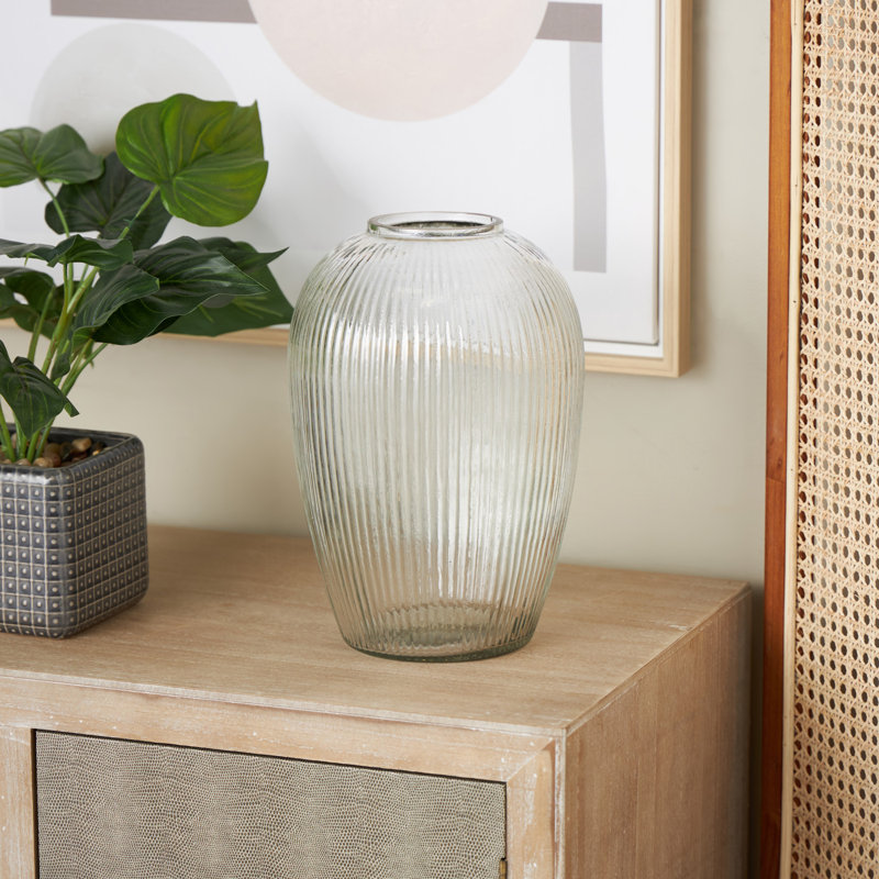 Vase de table Perry, H 11,55 po x l 7,9 po x P 7,9 po