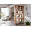 Villanders 200 cm H x 100 cm W Solid Wood Geometric Bookcase-41159459