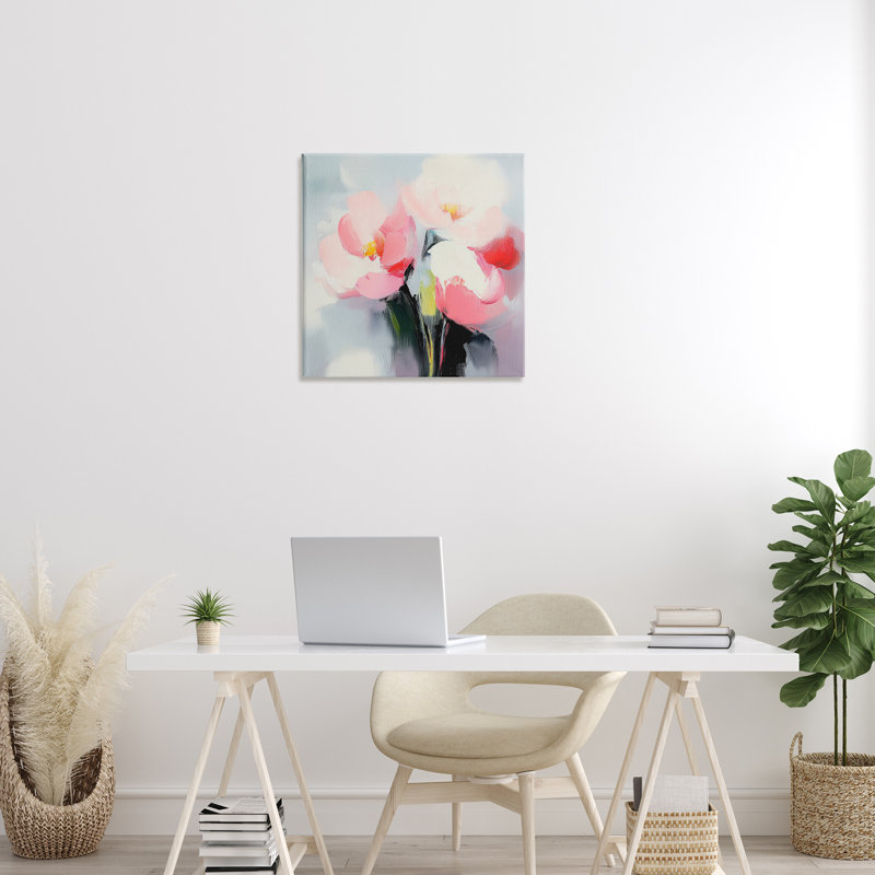 Toile Flare Of Emotion, design par Mona Grace, H 24 po x l 24 po
